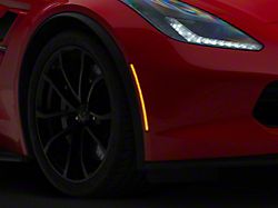 Raxiom Axial Series LED Side Markers; Smoked (14-19 Corvette C7)