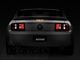 Raxiom Coyote Tail Lights and Sequential Tail Light Kit; Smoked (05-09 Mustang)