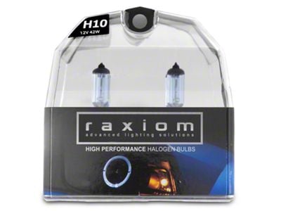 Raxiom Elite Fog Light Bulbs; H10 (03-04 Mustang Cobra; 05-09 Mustang GT)