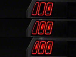Raxiom Icon LED Tail Lights and Sequential Tail Light Kit; Black Housing; Smoked Lens (99-04 Mustang, Excluding 99-01 Cobra)