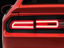 Raxiom LED Tail Lights; Chrome Housing; Red/Clear Lens (08-14 Challenger)