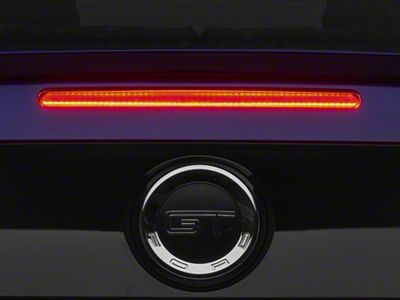 Raxiom Axial Series LED Third Brake Light; Red Lens (10-14 Mustang)