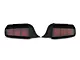 Raxiom Profile LED Tail Lights; Gloss Black Housing; Red Lens (15-23 Mustang)