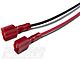 Raxiom Puddle Lamp Kit; Red (13-14 Mustang)