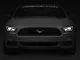Raxiom LED Headlights; Black Housing; Smoked Lens (15-17 Mustang; 18-22 Mustang GT350, GT500)