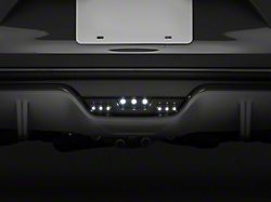 LED Reverse Light with Red Diffuser; Smoked (15-17 Mustang)