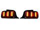 Raxiom Smoked Vector Tail Lights; White Diffusers (05-09 Mustang)