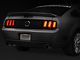 Raxiom Smoked Vector Tail Lights; White Diffusers (05-09 Mustang)