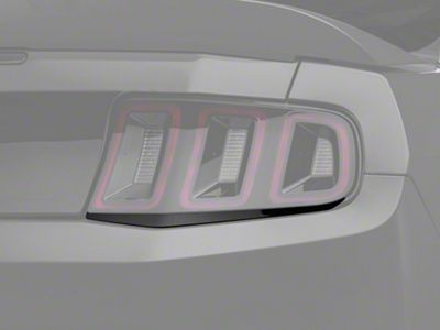 Raxiom Tail Light Conversion Trim (10-12 Mustang)