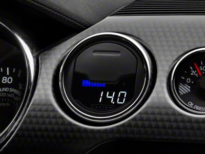 Raxiom Vent Integrated Boost Gauge without Vent Housing (15-23 Mustang)