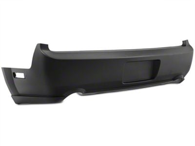 Ford Rear Bumper Cover; Unpainted (05-09 Mustang GT)