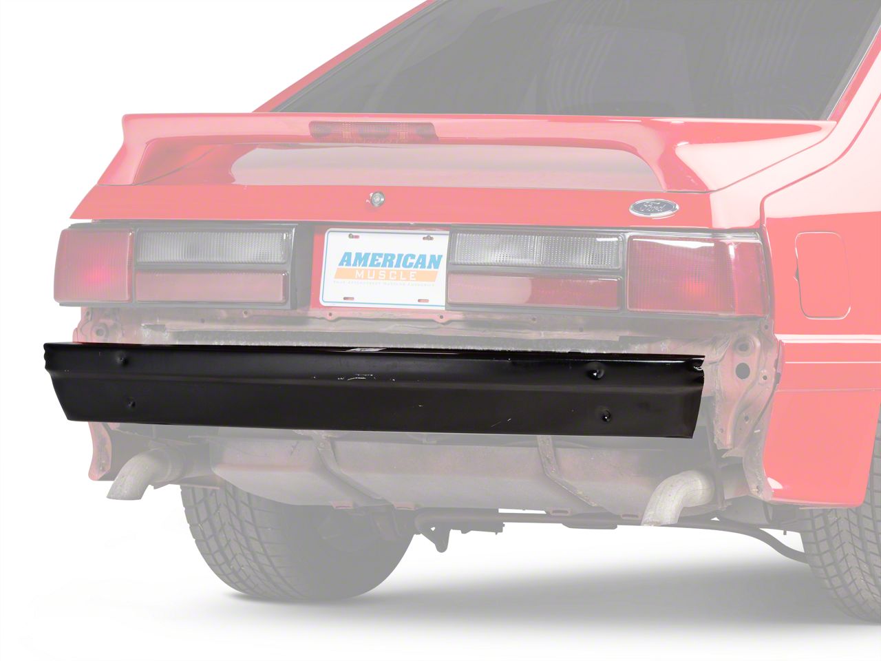 Evan-Fischer Rear Bumper Reinforcement For Ford Mustang 1979-1993 – Direct Replacement, Steel