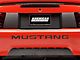 SEC10 Lower Rear Valance Accent; Brushed Black (99-04 Mustang GT, V6, Mach 1; 1999 Mustang Cobra)