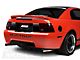 SEC10 Lower Rear Valance Accent; Gloss Black (99-04 Mustang GT, V6, Mach 1; 1999 Mustang Cobra)