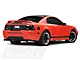 SEC10 Lower Rear Valance Accent; Matte Black (99-04 Mustang GT, V6, Mach 1; 1999 Mustang Cobra)
