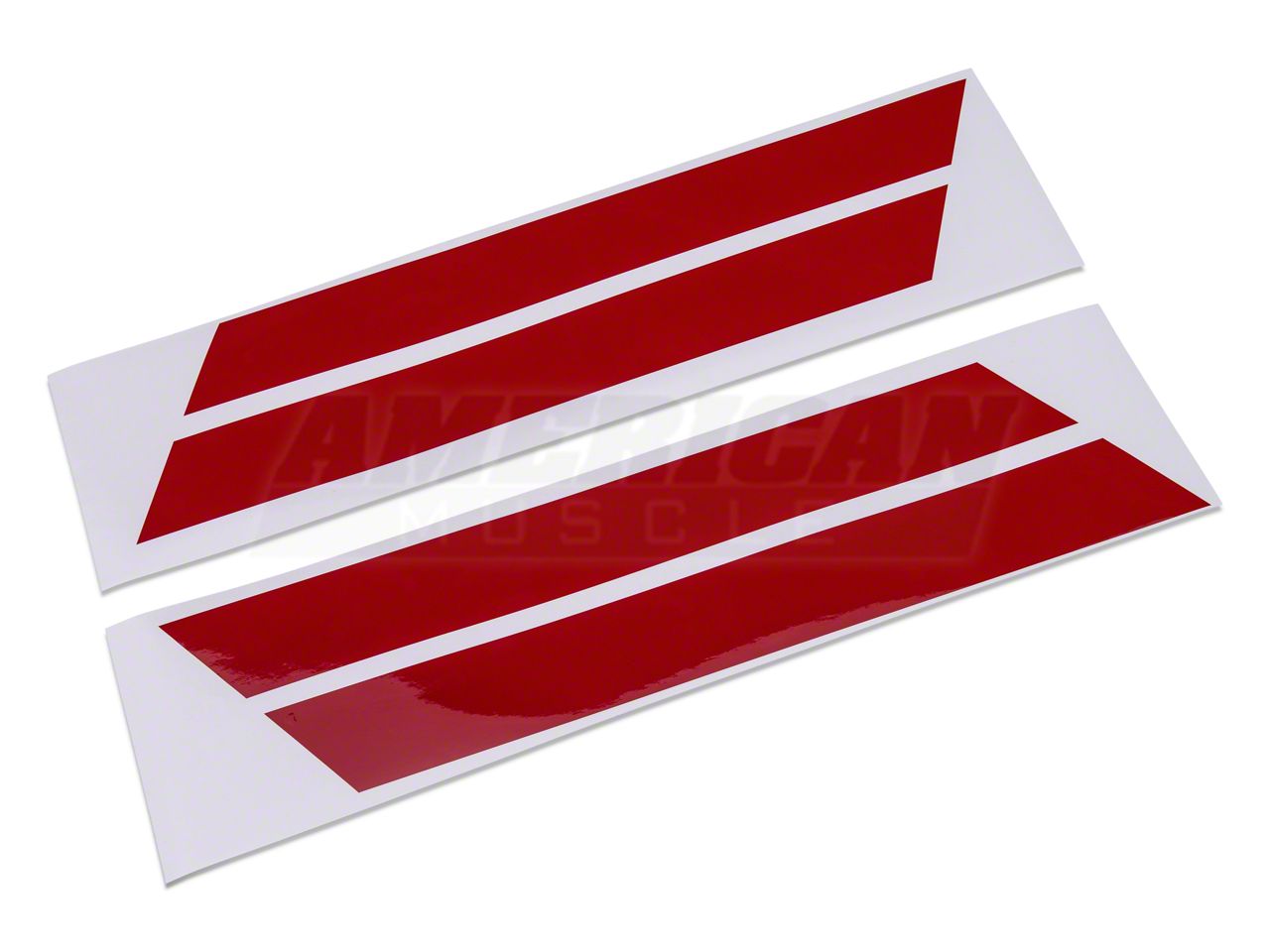 SEC10 Mustang Hash Marks; Red 26361G79 (79-93 Mustang) - Free Shipping