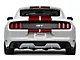 SEC10 GT500 Style Stripes; Red; 10-Inch (15-23 Mustang)
