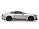 Rocker Stripes with Mustang GT Lettering; Red (15-23 Mustang)