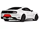 SEC10 Rear Bumper Accent Decal; Red (15-17 Mustang)
