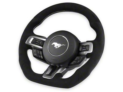 Steering Wheel; Alcantara (15-17 Mustang w/o Heated Steering Wheel)