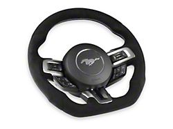 Steering Wheel; Alcantara (15-17 Mustang w/ Heated Steering Wheel)