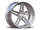 Rennen CSL-3 Silver Machined with Chrome Bolts Wheel; 19x8.5 (05-09 Mustang GT, V6)