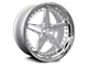 Rennen CSL-7 Silver Machined with Chrome Step Lip Wheel; 19x8.5 (05-09 Mustang)