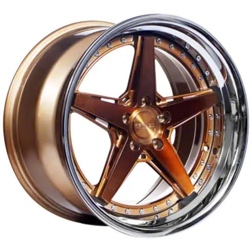 Rennen Mustang CSL-7 Tinted Bronze with Chrome Step Lip