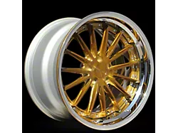 Rennen CSL-8 Tinted Bronze with Chrome Step Lip Wheel; 20x9; 25mm Offset (16-24 Camaro)