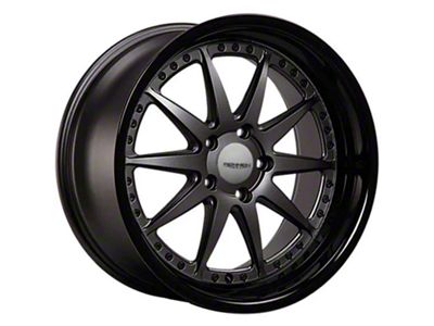 Rennen CSL-1 Matte Gunmetal with Gloss Black Lip Wheel; 20x10 (08-23 RWD Challenger, Excluding Widebody)