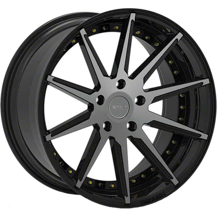 Axe Wheels Challenger ZX4 White Wheel; Rear Only; 20x10.5