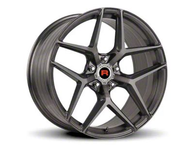 Rennen Flowtech FT13 Tinted Brushed Metal Wheel; 19x8.5 (10-14 Mustang GT w/o Performance Pack, V6)