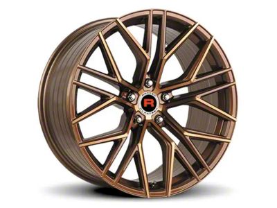 Rennen Flowtech FT12 Bronze Tint Wheel; 20x9 (08-23 RWD Challenger, Excluding Widebody)