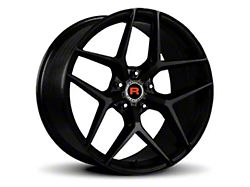 Rennen Flowtech FT13 Gloss Black Wheel; Rear Only; 20x10.5 (08-23 RWD Challenger, Excluding Widebody)
