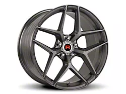 Rennen Flowtech FT13 Tinted Brushed Metal Wheel; Rear Only; 20x10.5 (08-23 RWD Challenger, Excluding Widebody)