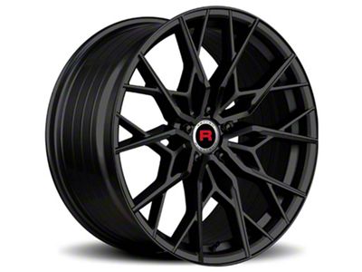 Rennen Flowtech FT17 Gloss Black Wheel; 20x9 (08-23 RWD Challenger, Excluding Widebody)