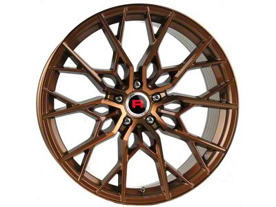 Rennen Flowtech FT17 Bronze Tint Wheel; Rear Only; 20x10.5 (11-23 RWD Charger, Excluding Widebody)