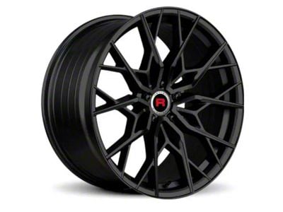 Rennen Flowtech FT17 Gloss Black Wheel; 20x9 (11-23 RWD Charger, Excluding Widebody)