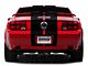 OPR Stock Replacement Tail Light; Black Housing; Red/Clear Lens; Driver Side (05-09 Mustang)