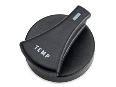 OPR HVAC Control Knob; Temp (87-89 Mustang)