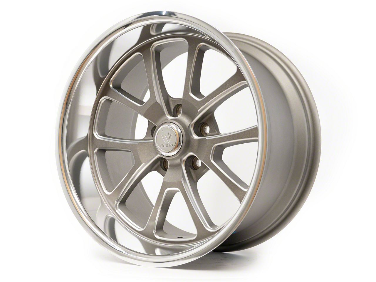 Resto Vintage Wheel Co Camaro Laguna Texture Gun Metal