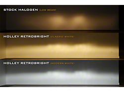 RetroBright 4x6-Inch Rectangle LED Headlight; High and Low Beam; Yellow (79-86 Mustang)