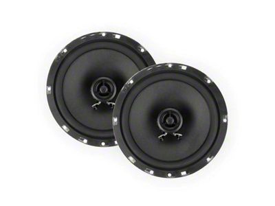 RetroSound 6.50-Inch Stereo Speakers with Neodymium Magnets; Side Panel (97-04 Corvette C5)