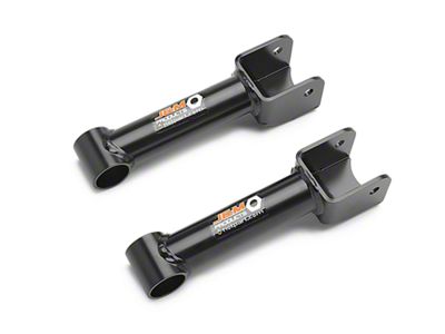 J&M Street Rear Upper Control Arms; Black (79-04 Mustang, Excluding 99-04 Cobra)