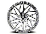 RL-102 Chrome Wheel; 22x9; 20mm Offset (08-23 RWD Challenger, Excluding Widebody)