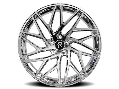 Revenge Luxury Wheels RL-102 Chrome Wheel; 22x9; 20mm Offset (08-23 RWD Challenger, Excluding Widebody)