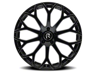 Revenge Luxury Wheels RL-105 Gloss Black Wheel; 20x9; 20mm Offset (11-23 RWD Charger, Excluding Widebody)