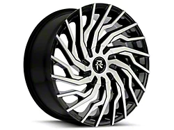 Revenge Luxury Wheels RL-101 Black Machined Wheel; 20x8.5 (21-23 Mustang Mach-E)