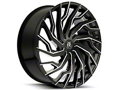Revenge Luxury Wheels RL-101 Black Milled Windows Wheel; 20x8.5 (21-23 Mustang Mach-E)
