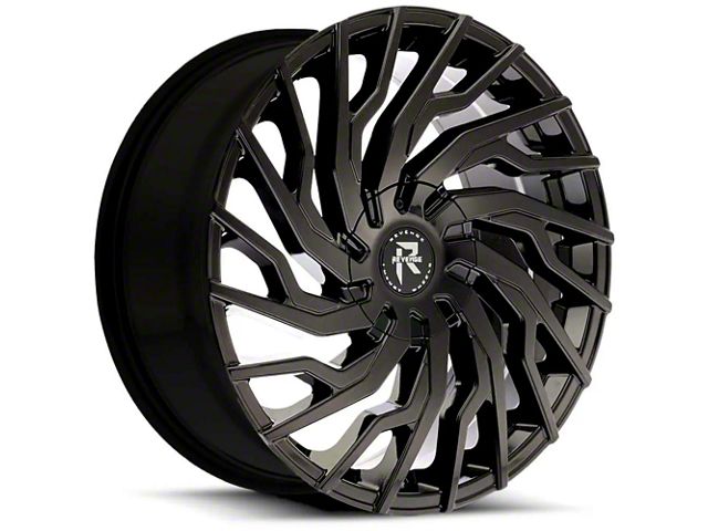 Revenge Luxury Wheels RL-101 Gloss Black Wheel; 18x8 (21-24 Mustang Mach-E, Excluding GT)